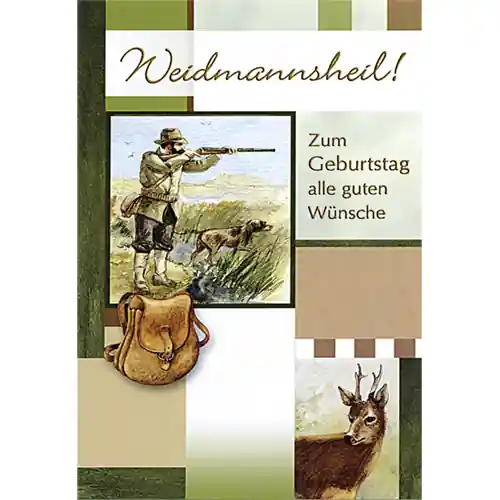 Fritzmann Geburtstags Karte Jagd Meistverkauft